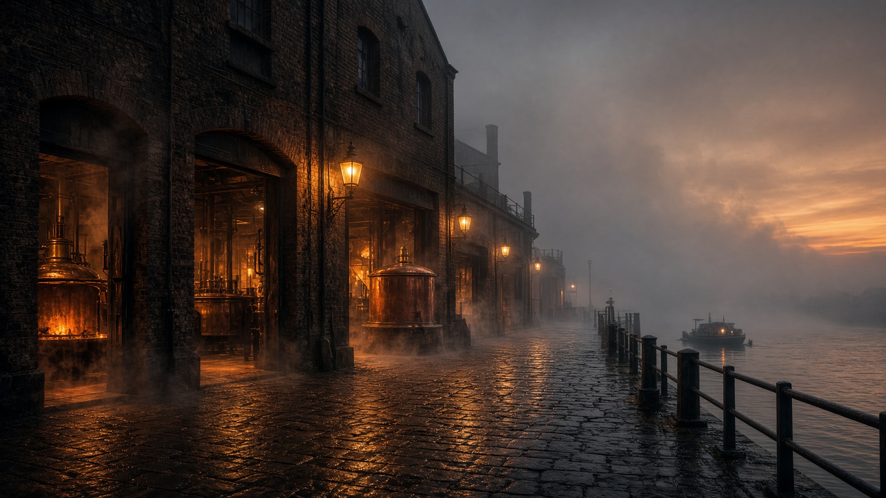 Mood reconstruction of a Wapping riverside works